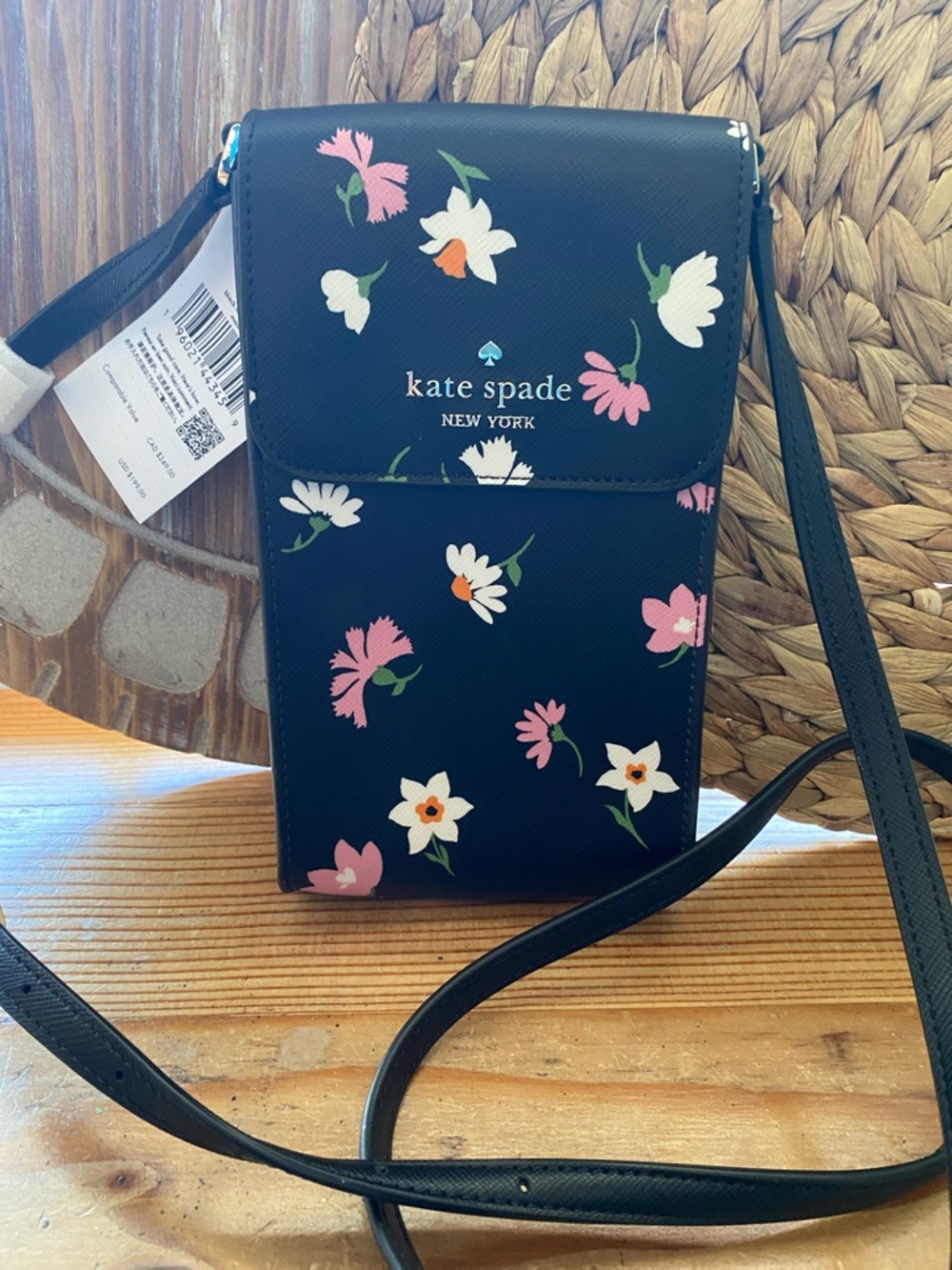 kate spade Madison floral waltz and phone crossbody